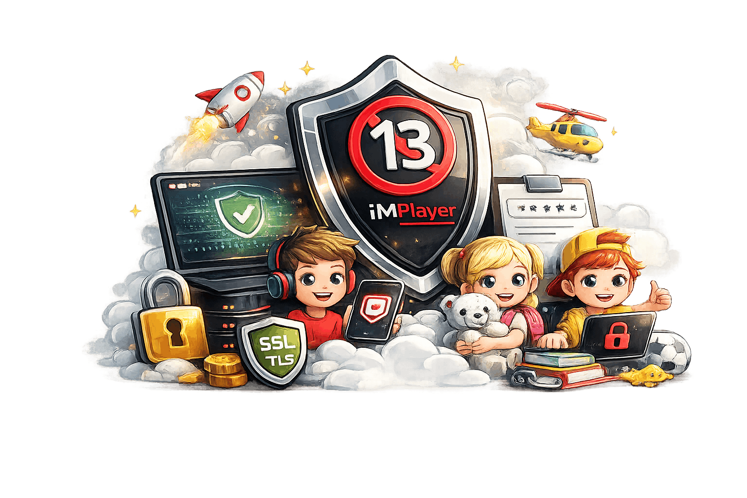 IMPlayer children privacy protection for users under 13 years old